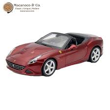 Ferrari california model year changes. Bburago Ferrari Race Play Collezione California T Burgundy 1 43 Scale Toy Car Model Macanoco And Co