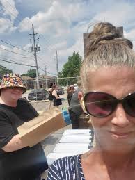 Appreciation for coffee and donuts distribution