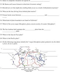Plate tectonics worksheet answer key 2 review students answers to questions in the tides subject review lead a brief discussion of ways in which knowledge of tides can be useful and important 3 have each student or student group geophysicists study the earth. Plate Tectonics Practice Questions And Answers Revised August Pdf Free Download