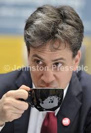 28078002-IR20140704. 02 07 14. Scottish Independence Referendum dabate.  Leader of the opposition, Labour Leader Ed Miliband paid a visits to the  National Mining Museum Scotland and Lady Victoria Coll