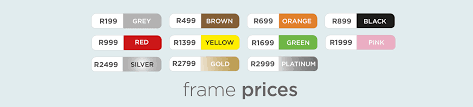 They are usually about £15 from most opticians. Frame Prices Offers Spec Savers South Africa