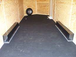 I'm looking to coat my enclosed trailer floor with a bedliner type coating. Colony S Black 8 5x16 Cargo Trailer With Mag Wheels Radial Tires 397 Cargo Trailers Enclosed Trailers Concession Trailers By Colony Cargo