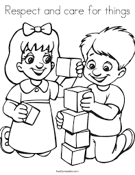 While developing classroom community, creating classroom rules, or teaching your students about character traits, add this fun coloring page featuring respect into your lesson or activity! Respect Coloring Pages Free Coloring Home