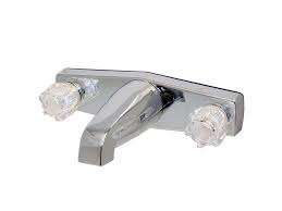 You need to apply the same process for one handle faucet and double handle. Pin On Mobile Home Plumbing