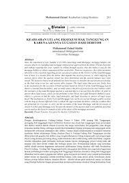 27 risalah lelang risalah lelang waji dibuat oleh pejabat lelang yang melaksanakan lelang. Pdf Keabsahan Lelang Eksekusi Hak Tanggungan Karena Adanya Gugatan Dari Debitor Legality Of Auction Execution Of Land Mortgage Regarding Unlawful Act Lawsuit