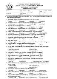 Silabus bahasa inggris smpmts kelas 7 8 dan 9 ku. Soal Ukk Genap Kelas 11 Ski Semester Genap Warta Madrasah Soal Ski