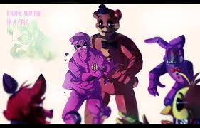I Hope You Die In A Fire By Thehobbyhorse Fnaf Night Guards Fnaf Purple Guy