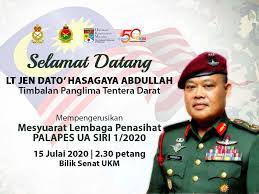 Beliau mula menyertai tentera laut diraja malaysia pada 2 jul 1982 dan telah ditauliahkan sebagai leftenan muda tldm cawangan eksekutif pada 13 jun 1984. Ukm Malaysia ×'×˜×•×•×™×˜×¨ Selamat Datang Lt Jen Dato Hasagaya Abdullah Timbalan Panglima Tentera Darat Ke Mesyuarat Lembaga Penasihat Palapes Ua Siri 1 2020 Ukm Ukmsharing Https T Co D9ojurrvm9