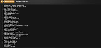 · open the file via your text . Server Properties Nitradopedia En