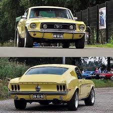 Image result for Sunlight Yellow 1964 Mustang