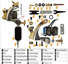 I edited and labeled the picture. Tattoo Gun Assembly Diagram The Best Tattoo Gallery Collection