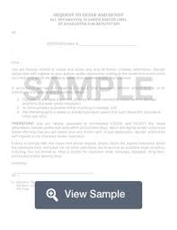 How to write a response letter. Free Slander And Libel Cease Desist Letter Pdf Word Sample Formswift