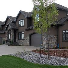 Nice 35 Most Unique Exterior Stone Ideas For Amazing Home Http Decorathing Com Home Apar Best Exterior House Paint House Paint Exterior Brown House Exterior