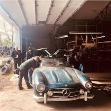 Car Vintage On Instagram Welcome Back Mercedes Benz 300sl Gullwing W198 Barn Find Www Carandvintage Com By Mercedes Benz Old Classic Cars Classic Cars