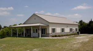 Ideal 30 X 50 Metal Building Home W Wrap Around Porch Hq Pictures Steel Building Homes Building A House Metal Buildings