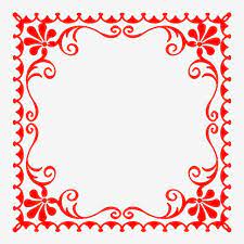 European Style Pattern Red Lace Horn Flower Pattern Frame Png Transparent Clipart Image And Psd File For Free Download Flower Patterns European Fashion Pattern Fashion