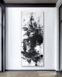 Black And White Canvas Painting Abstract This Item Is Unavailable Minimalist Wall Art Horizontal Painting Abstract Painting