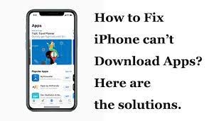 Top 10 Tips To Fix Iphone Can T Download Apps Fix It App Iphone