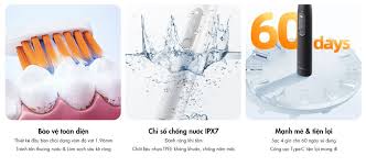 Bàn chải điện sóng siêu âm kissday K1 Smart-link Việt Nam