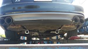 The cost to remove oem mufflers and weld in bullets was $150. Muffler S Delete Audiworld Forums