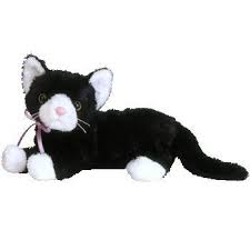 Black And White Beanie Baby Cat Pin On Beanies