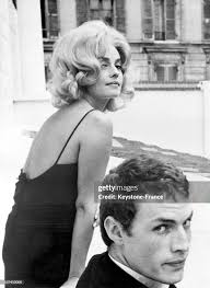 Jeanne Moreau And Claude Mann Before La Baie Des Anges Filming On... News  Photo