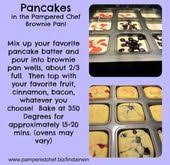 Pampered Chef Brownie Pan Pancake Recipe Pampered Chef Recipes Pampered Chef Brownie Pan Pampered Chef Brownie Pan Recipes