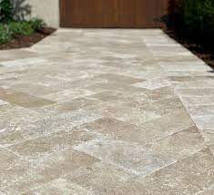 Browse our inventory to see our wide selection of travertine stone which includes silver travertine pavers, outdoor travertine pavers, patio travertine pavers, and more. Travertine Tile Pavers And Travertine Tile Installation In Miami Fl Deco Concrete Inc