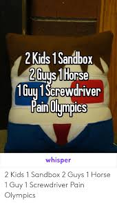 That's what happened to a modern pentathlon coach when she put hands on saint boy during the jumping competition. 2 Kids 1sandbox 2gus1l Horse 1 Guy 1 Screwdriver Painulumpics Whisper 2 Kids 1 Sandbox 2 Guys 1 Horse 1 Guy 1 Screwdriver Pain Olympics Horse Meme On Me Me
