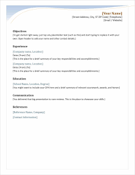 Following are simple things you can do to improve the layout of your resume 25 Resume Templates For Microsoft Word Free Download