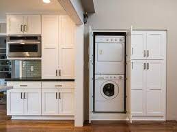 Washing Machine Kitchen Design Ideas Pictures Remodel And Decor Washing Machine In Kitchen Room Door Design Kitchen Design