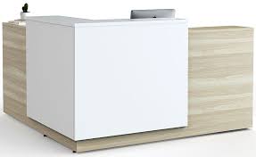Large l shaped office desks are perfect for any reception area or executive office. 6 X 6 Small Office Contrasts Custom L Shaped Reception Desk W Right Return