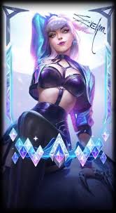 Special Loading Screen Border For K Da All Out Evelynn Featuring Her Signature Evelynnmains