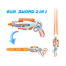 2 In 1 Transforming Gun Sword Light Up Saber Space Blaster Weapon For Kids With Lights Sounds Buy Swords For Kids Toy Sword Light Up Swords For Kids Product On Alibaba Com