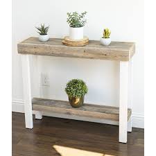 Moonya Solid Wood Console Table Small Console Tables Wood Console Table Natural Wood Console Table