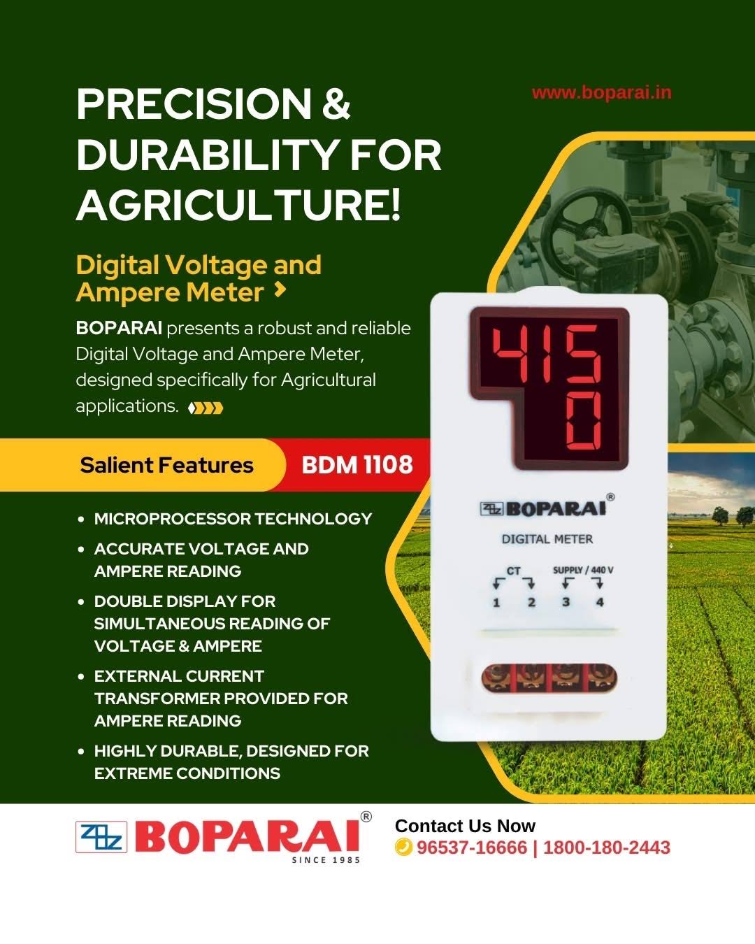 Digital Voltage & Ampere Meter