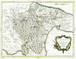 Geoblog, il mondo in classe, le regioni d'italia. Antica Mappa Della Puglia E Basilicata Idea Rare Maps