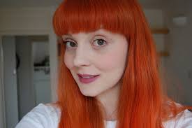 Use this weak bleach to open up your hair for colouring. Orange Hair With La Riche Directions In Tangerine Review Cmk By Jayne Kitsch