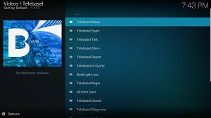 Das neueste in der br mediathek. Telebasel Kodi Open Source Home Theater Software