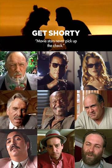 30 years ago today # **GET SHORTY** Released October 20, 1995 Directed by  **Barry Sonnenfeld** Story by Elmore Leonard Screenplay by Elmore Leonard  and Scott Frank **John Travolta** as Chili Palmer **