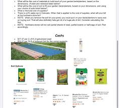 Moisture control potting mix installation guide. Solved I Need Help I Don T Know Where To Start And What Chegg Com