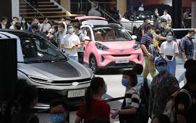 Its first passenger car was the fenghuang. Crowds Pack Virus Delayed China Auto Show Asia Times