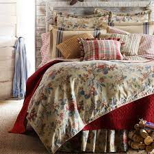 ralph lauren lake house floral 4 pc queen comforter bedskirt std shams set lake house bed home comforter sets