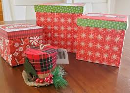Mix in red and green, and then maybe some interesting prints, like chevrons or polka dots, to make the space under your tree look super modern and interesting. Easy Farmhouse Style Dollar Store Christmas Crafts Love Our Crazy Life