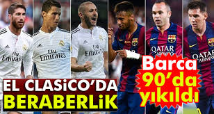 Barcelona real madrid maçı kaç kaç bitti? Barcelona Real Madrid Maci Kac Kac Barca Real Maci Genis Ozet Ve Golleri Izle