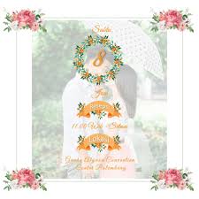 Gambar bunga untuk video undangan pernikahan. Undangan Pernikahan Video Digital Wedding Invitation