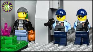 Lego joker zombie attack city bank robbery. Lego Bank Robbery Youtube