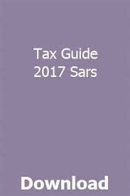 tax guide 2017 sars finance us tax