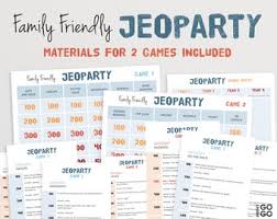 Well, what do you know? Patriotic Jeoparty Trivia Game United States Jeopardy Quiz Etsy