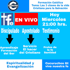Choose from 21 different sets of flashcards about formacion catolica on quizlet. ð˜¾ð™ªð™˜ð™ªð™§ð™ªð™˜ð™ð™¤ð™¨ð™‚ð™© No Te Pierdas Nuestro Programa De Formacion Facebook